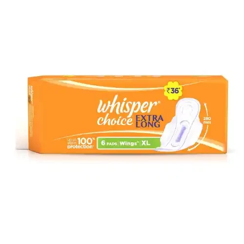 WHISPER CHOICE EXTRA LONG SANITARY PADS