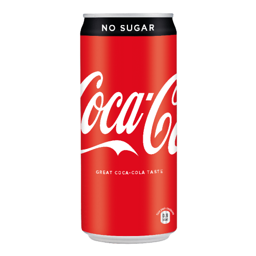 COCA COLA ZERO CAN 300 ML