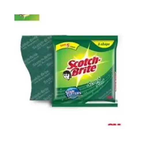 SCOTCH BRITE SCRUB PAD MS 4X5.5 INCH 3 U