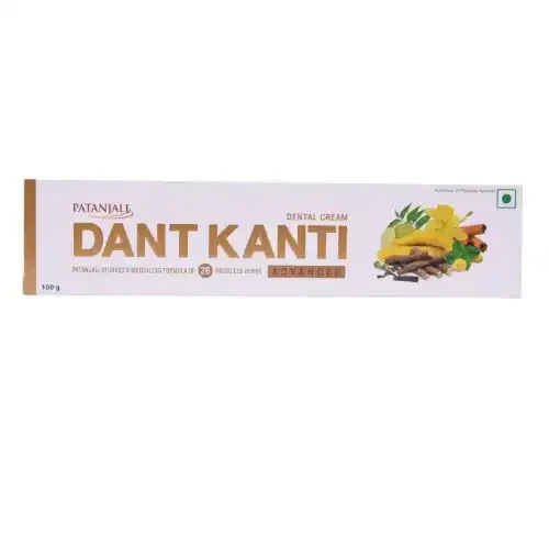 PATANJALI DANT KANTI DENTAL CREAM ADVANCE 100 G