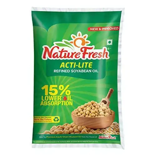 NATURE FRESH SOYABEAN OIL POUCH 1 L