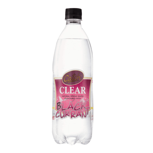 CATCH CLEAR BLACK CURRANT FLAVOURED WATER 750 ML
