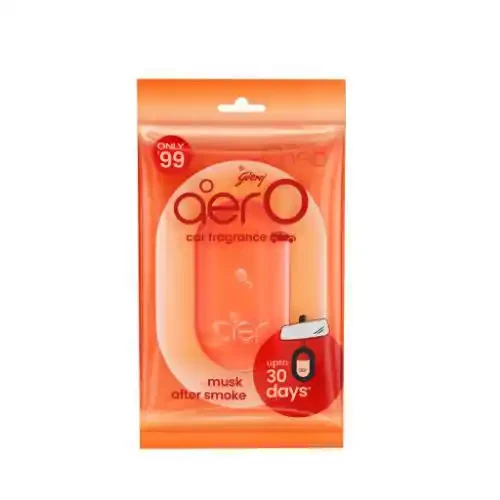 GODREJ AERO O MUSK AFTER SMOKE HANGING CAR FRESHENER 7.5 G