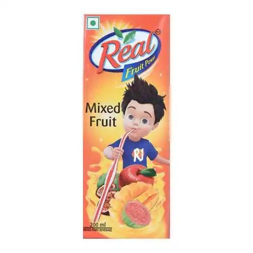 JOB LOT REAL MIXED FRUIT JUICE 180 ML