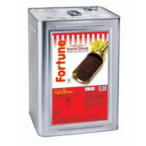 FORTUNE KACHI GHANI MUSTARD OIL (KGMO) TIN 15 L