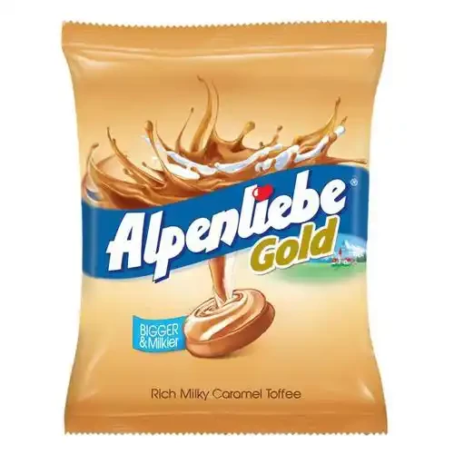 ALPENLIEBE GOLD CARAMEL CANDY POUCH 100 U