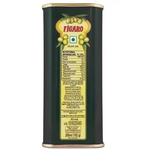 FIGARO PURE OLIVE OIL TIN 200 ML