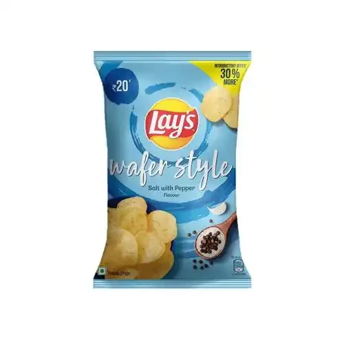 LAYS WAFER STYLE SALT WITH PEPPER 48 G