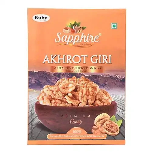 SAPPHIRE WALNUT KERNEL HALVES ORANGE USA- RUBY 250 G
