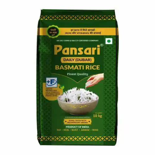 PANSARI DAILY DUBAR BASMATI RICE 10 KG