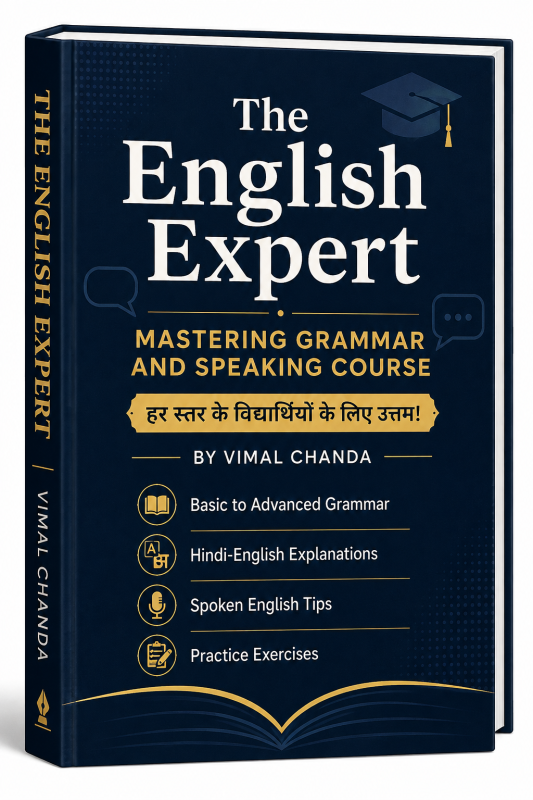 The English Expert | Grammar & Spoken English Course Book | Hindi-English