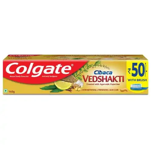 COLGATE SWARNA VEDSHAKTI TOOTHPASTE 140 G