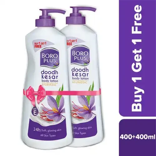 BOROPLUS DOODH KESAR BODY LOTION 400 ML
