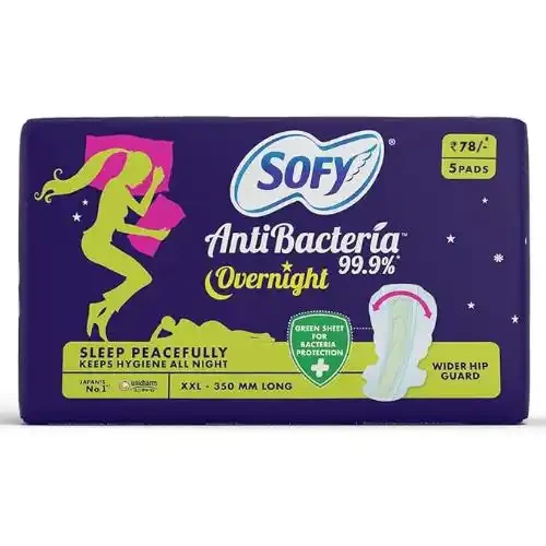 SOFY BODYFIT SANITARY PADS OVERNIGHT XXL 5S