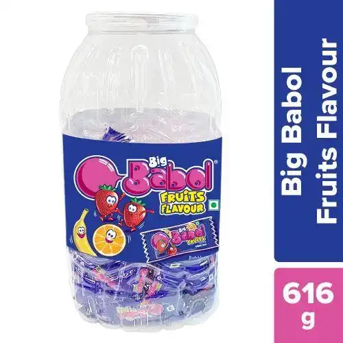 BIG BABOL FRUITS JAR 176 PCS 616 G