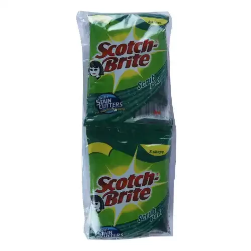 SCOTCH BRITE SCRUB PAD 3X3 INCH PK12