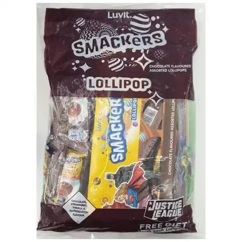 LUVIT SMACKERS CHOCOLATE 480 G