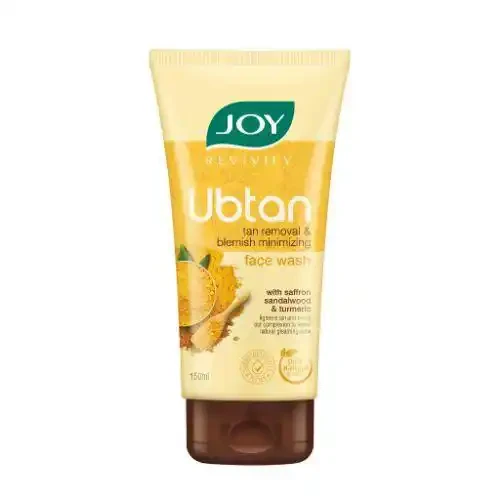 JOY REVIVIFY UBTAN TAN REMOVAL & BLEMISH MINIMIZING FACE WASH 150 ML