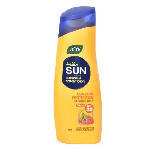 JOY HELLO SUN SUNBLOCK & ANTI TAN LOTION SPF40 120 ML