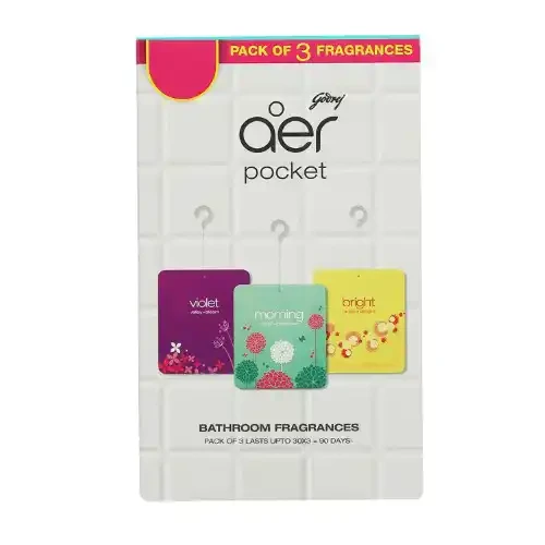 GODREJ AER POCKET ASSORTED 10 G PK3