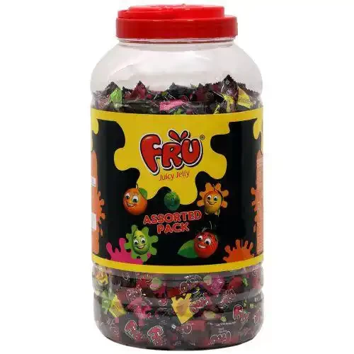 FRU ASSORTED JELLY JUMBO JAR  (3.6x600)