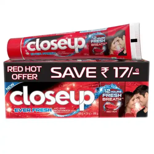 CLOSEUP EVERFRESH TOOTHPASTE VALUE PACK 300 G