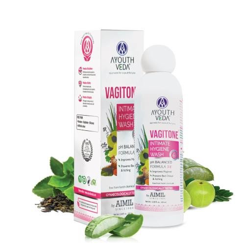 AYOUTHVEDA VAGITONE INTIMATE HYGIENE WASH 100 ML