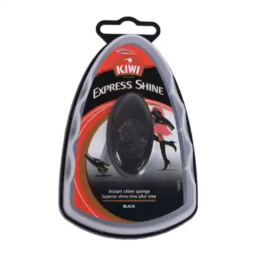 KIWI EXPRESS SHINE SPONGE BLACK 5 ML