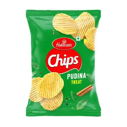 HALDIRAM CHIPS PUDINA TREAT 95 G
