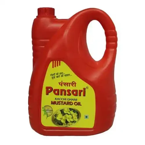 PANSARI EDIBLE KACHI GHANI MUSTARD OIL (KGMO) JAR 5 L