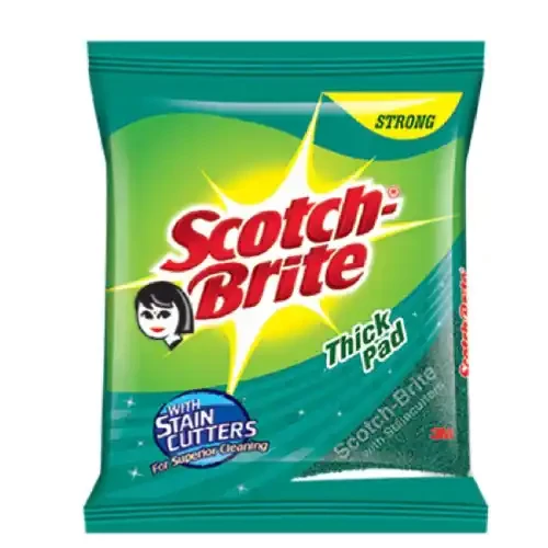 SCOTCH BRITE SCRUB PAD SS 3X4 INCH 5 U